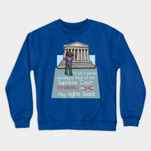 Just a Person Crewneck Sweatshirt